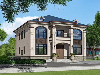 农村房屋设计图，二层小别墅，大气美观，造价便宜！